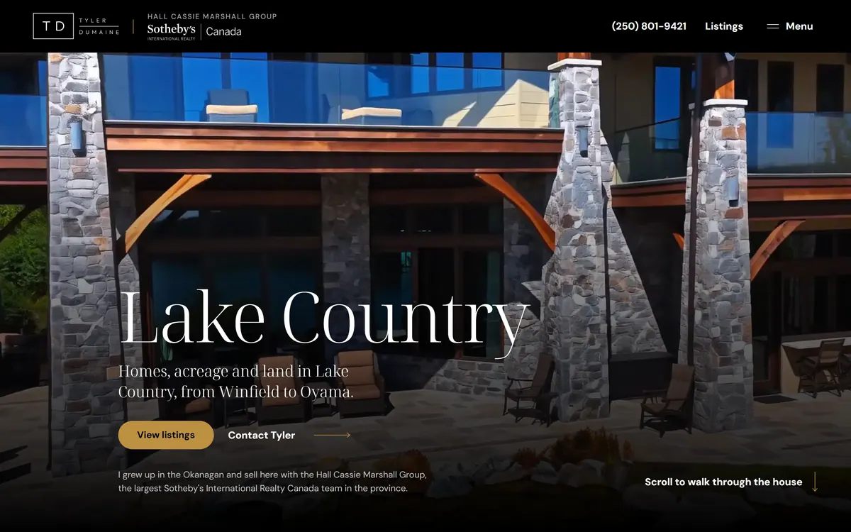 Tyler Dumaine, Sotheby’s website